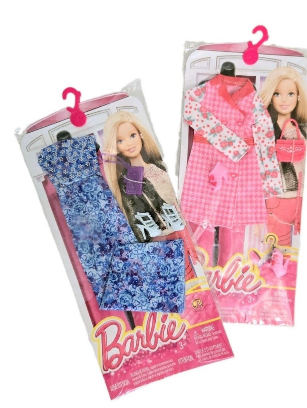 Mattel Barbie Complete Fashion Packs Beaded Maxi Houndstooth Coat Shoes Access
